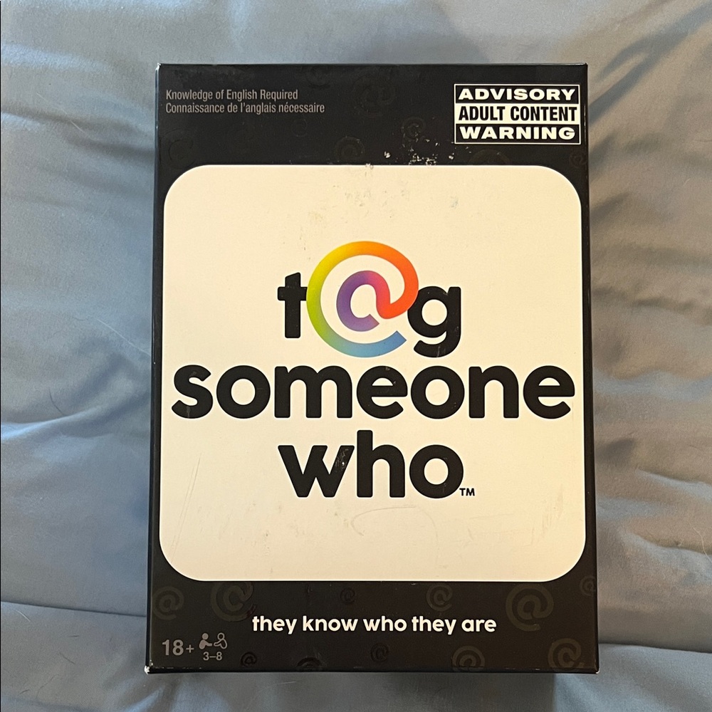Tag Someone Who Adult Party Game